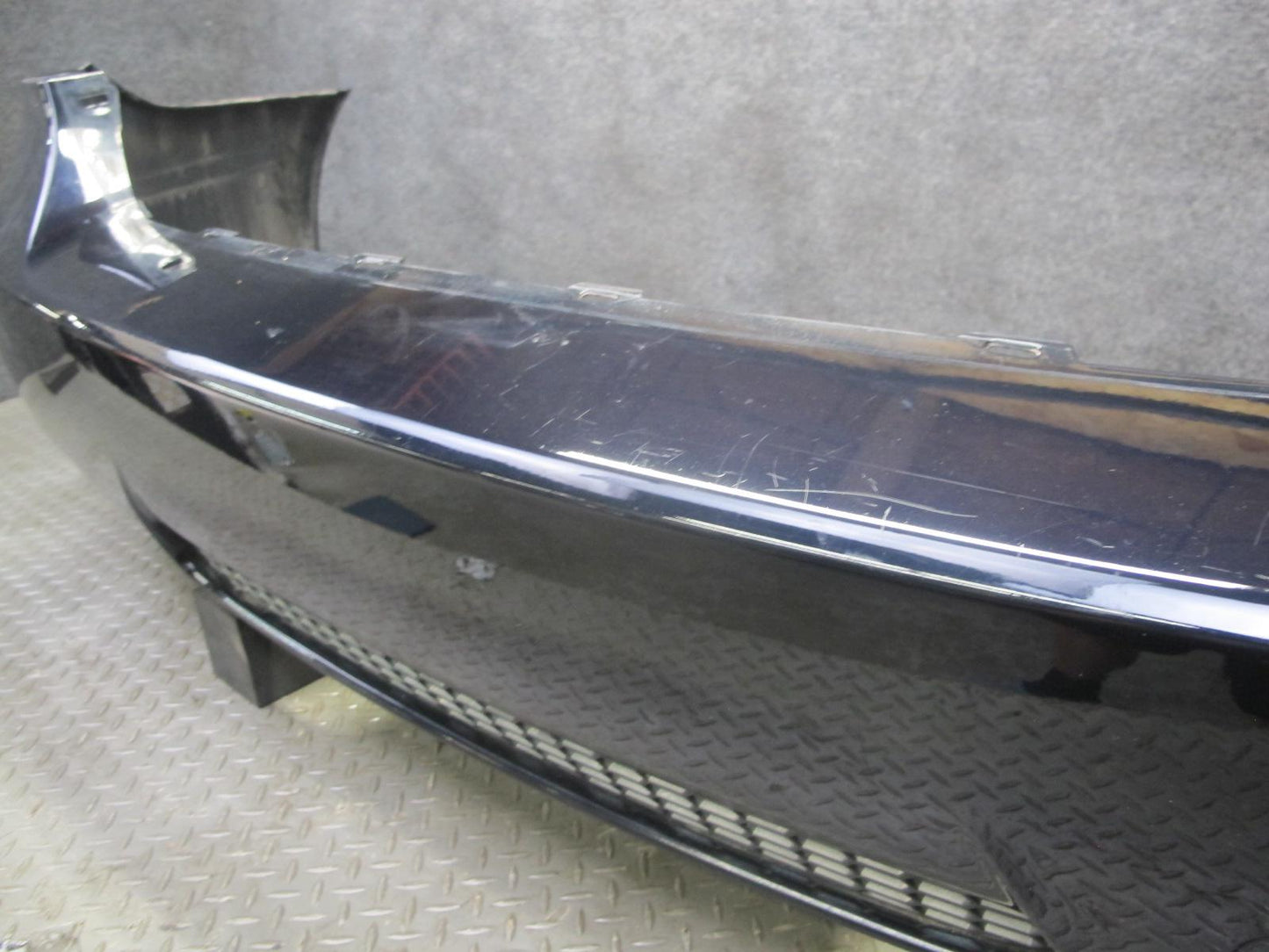 2008-2011 BMW E90 M3 Sedan Rear Bumper Cover w Grille Jerez Black