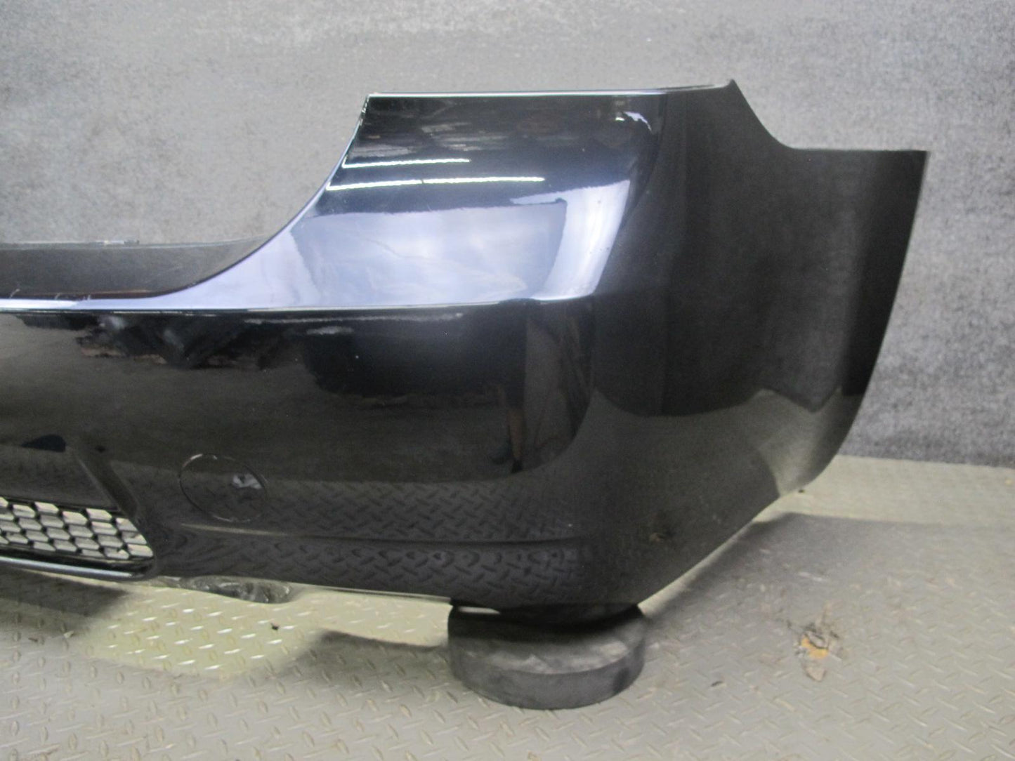 2008-2011 BMW E90 M3 Sedan Rear Bumper Cover w Grille Jerez Black