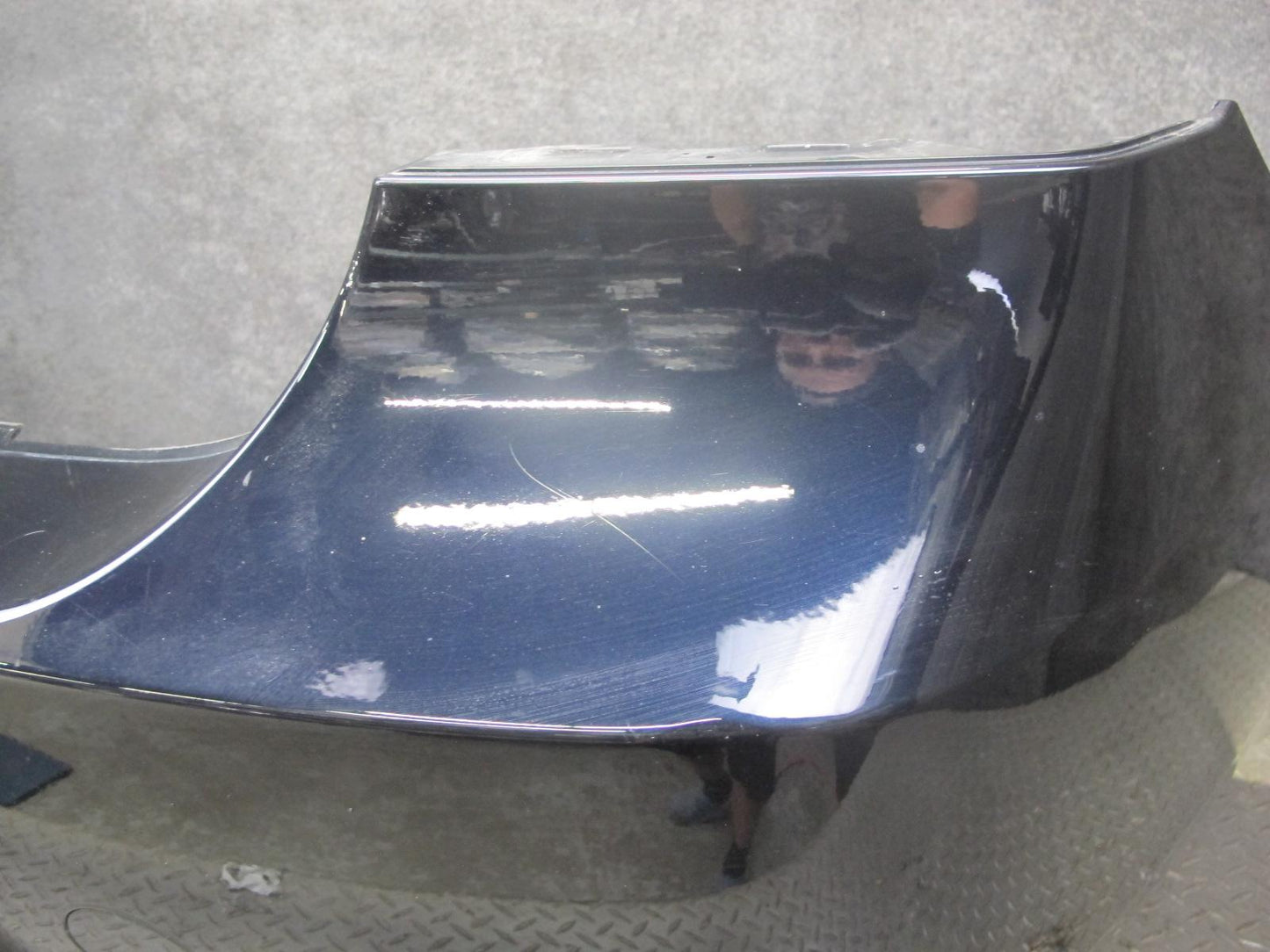 2008-2011 BMW E90 M3 Sedan Rear Bumper Cover w Grille Jerez Black
