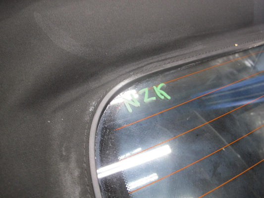 04-09 Nissan 350Z Z33 Convertible Soft TOP Roof w Glass Assembly Black OEM