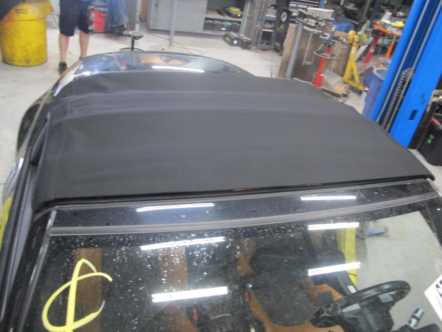 04-09 Nissan 350Z Z33 Convertible Soft TOP Roof w Glass Assembly Black OEM