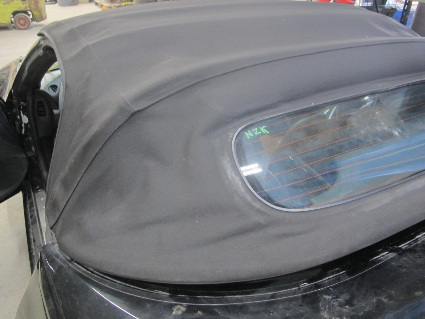 04-09 Nissan 350Z Z33 Convertible Soft TOP Roof w Glass Assembly Black OEM