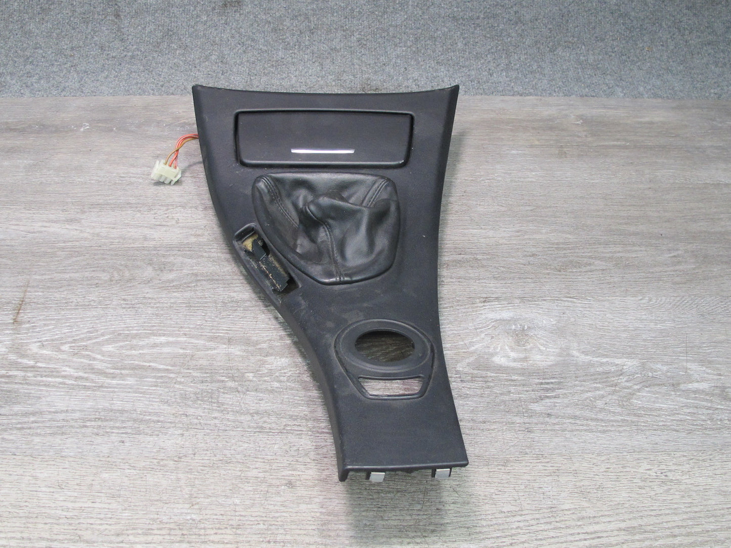 2008-2012 BMW E90 M3 Sedan Front Leather Center Console Shifter Trim Panel