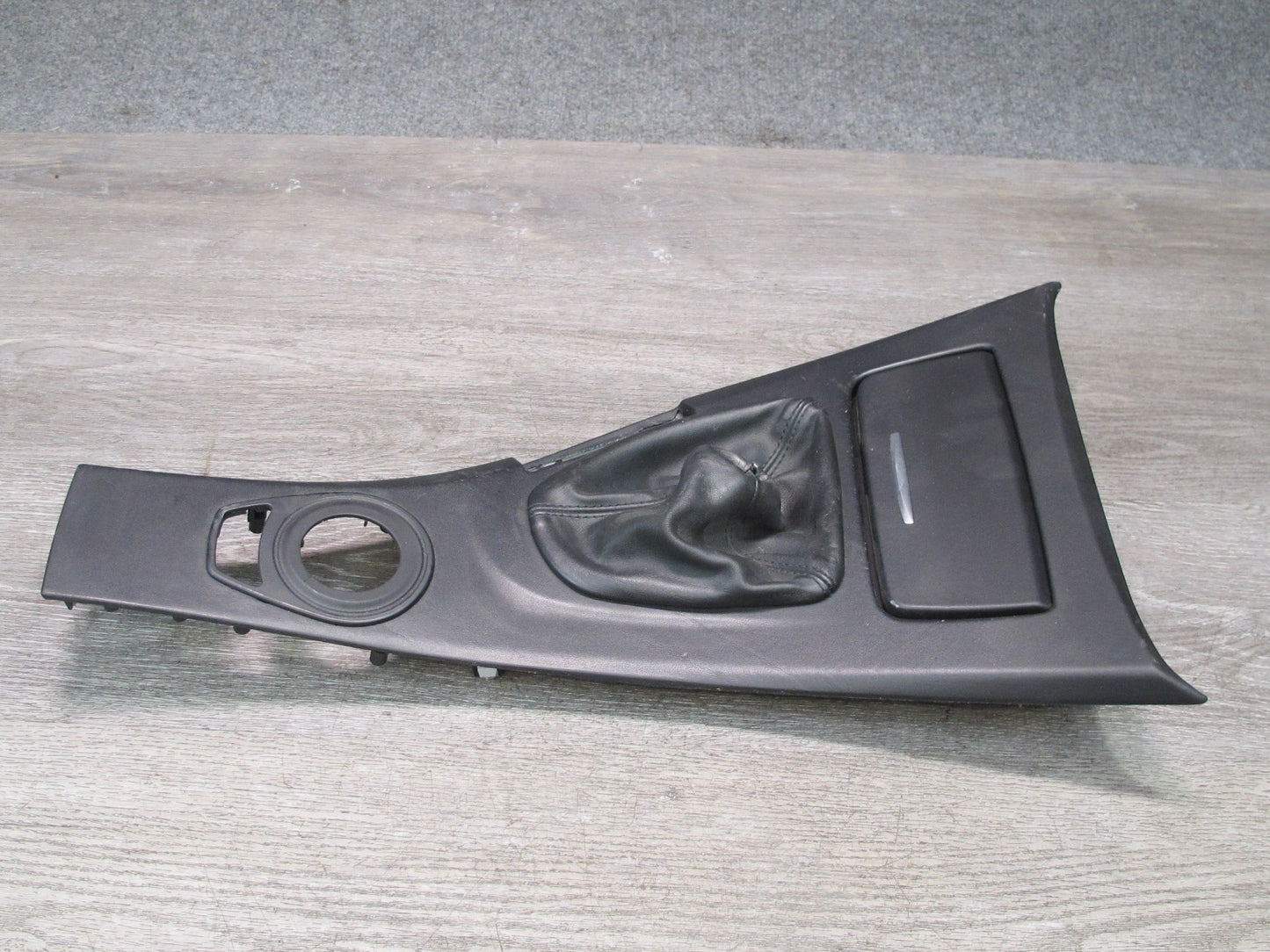 2008-2012 BMW E90 M3 Sedan Front Leather Center Console Shifter Trim Panel