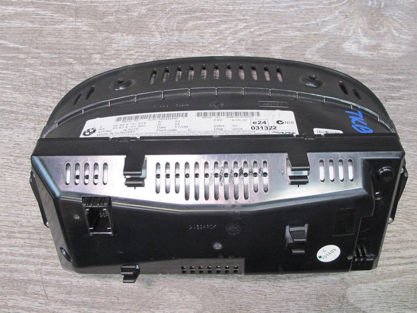 2008 BMW E90 M3 328i 335i Dash Navigation Information 8.8" Screen Display