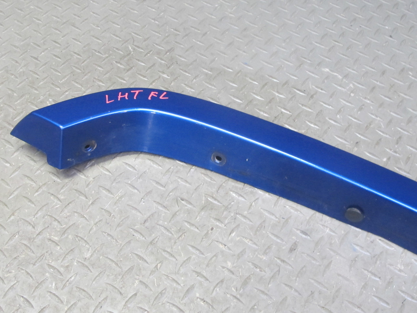 2003-2009 Hummer H2 Front Wheel Arch Fender Flare Trim Molding Pacific Blue Set