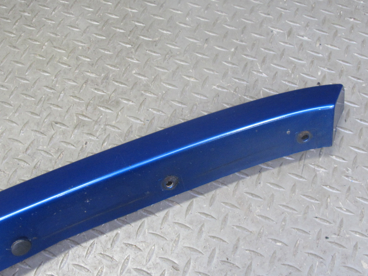 2003-2009 Hummer H2 Front Wheel Arch Fender Flare Trim Molding Pacific Blue Set