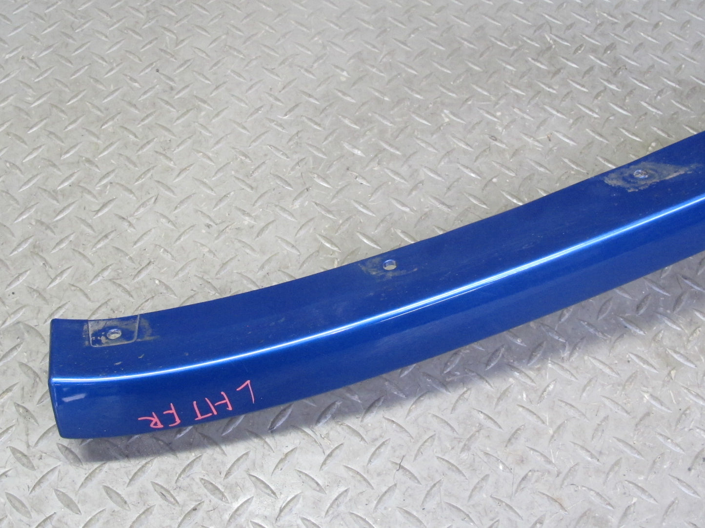 2003-2009 Hummer H2 Front Wheel Arch Fender Flare Trim Molding Pacific Blue Set