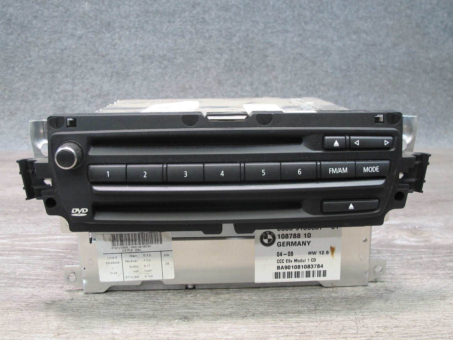 2008 BMW E90 E92 E93 M3 328i 335i CCC Navi Radio CD Player Receiver Head Unit