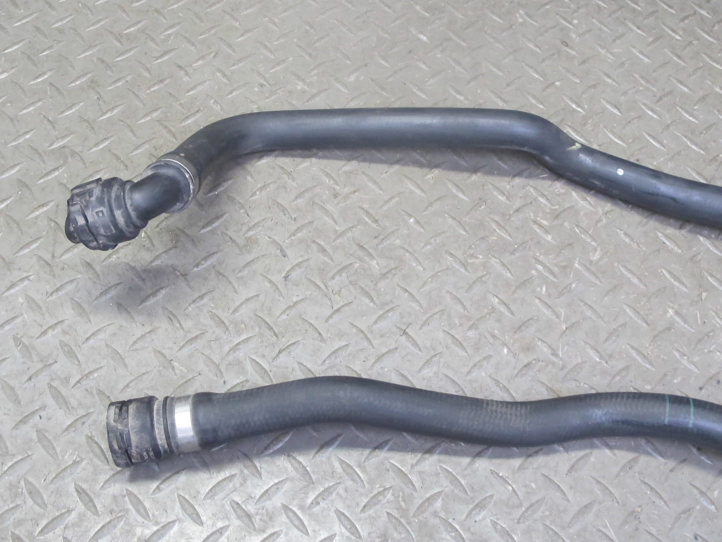 06-08 BMW E86 E85 Z4 N52 3.0L Set of 2 Engine Radiator Coolant Hose Pipe OEM