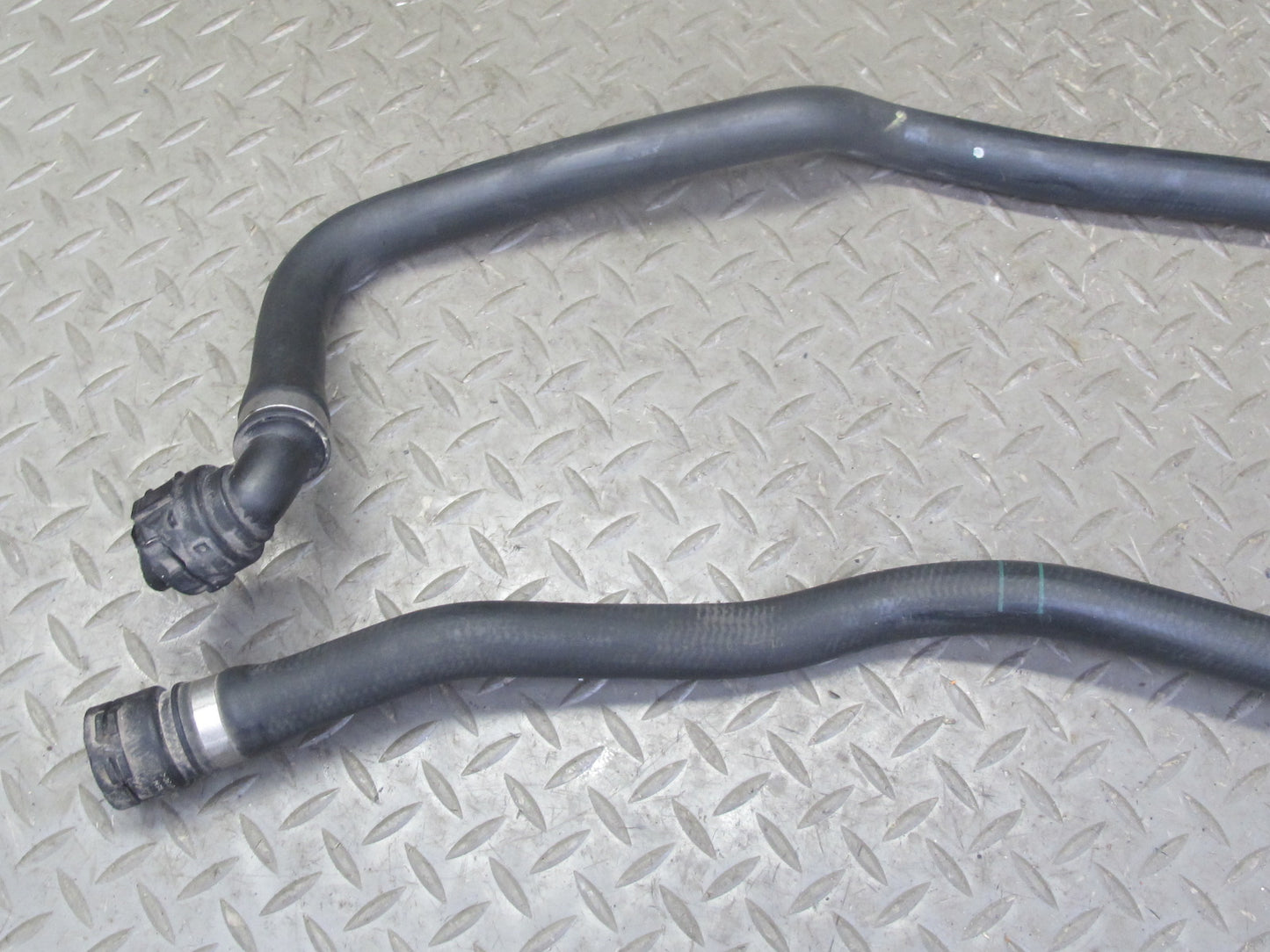 06-08 BMW E86 E85 Z4 N52 3.0L Set of 2 Engine Radiator Coolant Hose Pipe OEM