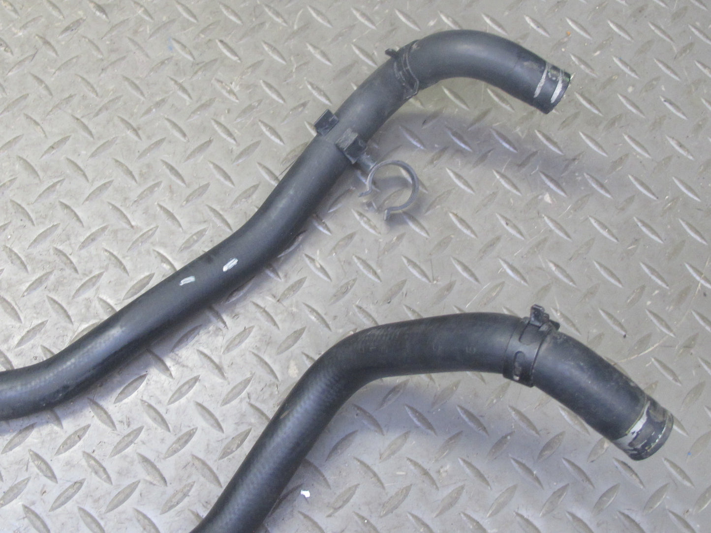 06-08 BMW E86 E85 Z4 N52 3.0L Set of 2 Engine Radiator Coolant Hose Pipe OEM