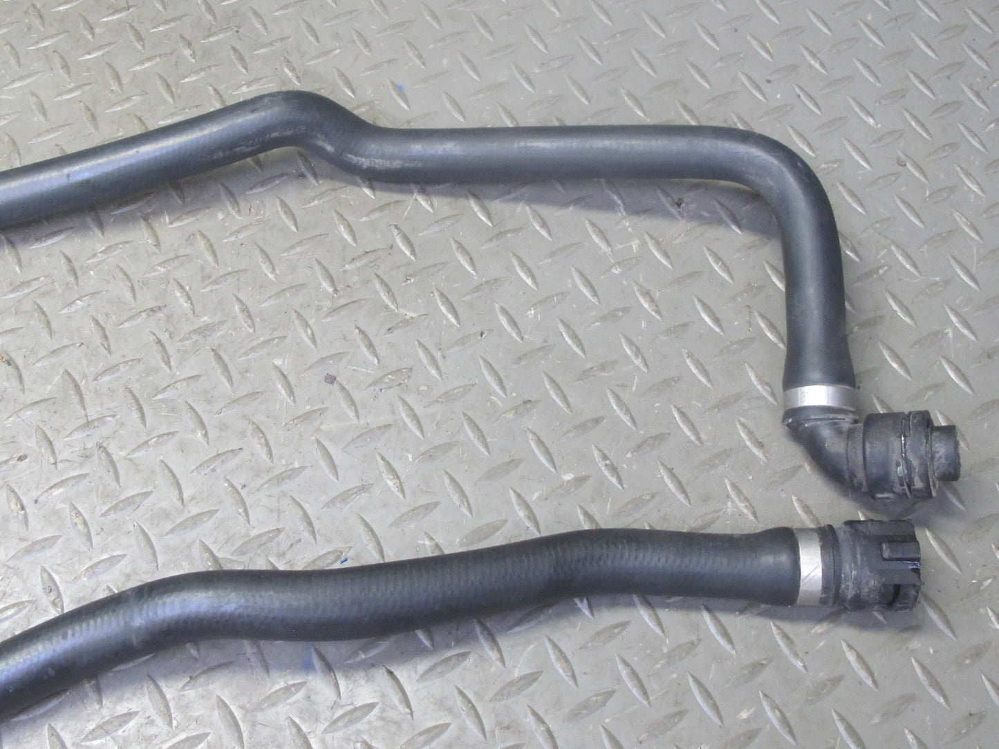 06-08 BMW E86 E85 Z4 N52 3.0L Set of 2 Engine Radiator Coolant Hose Pipe OEM