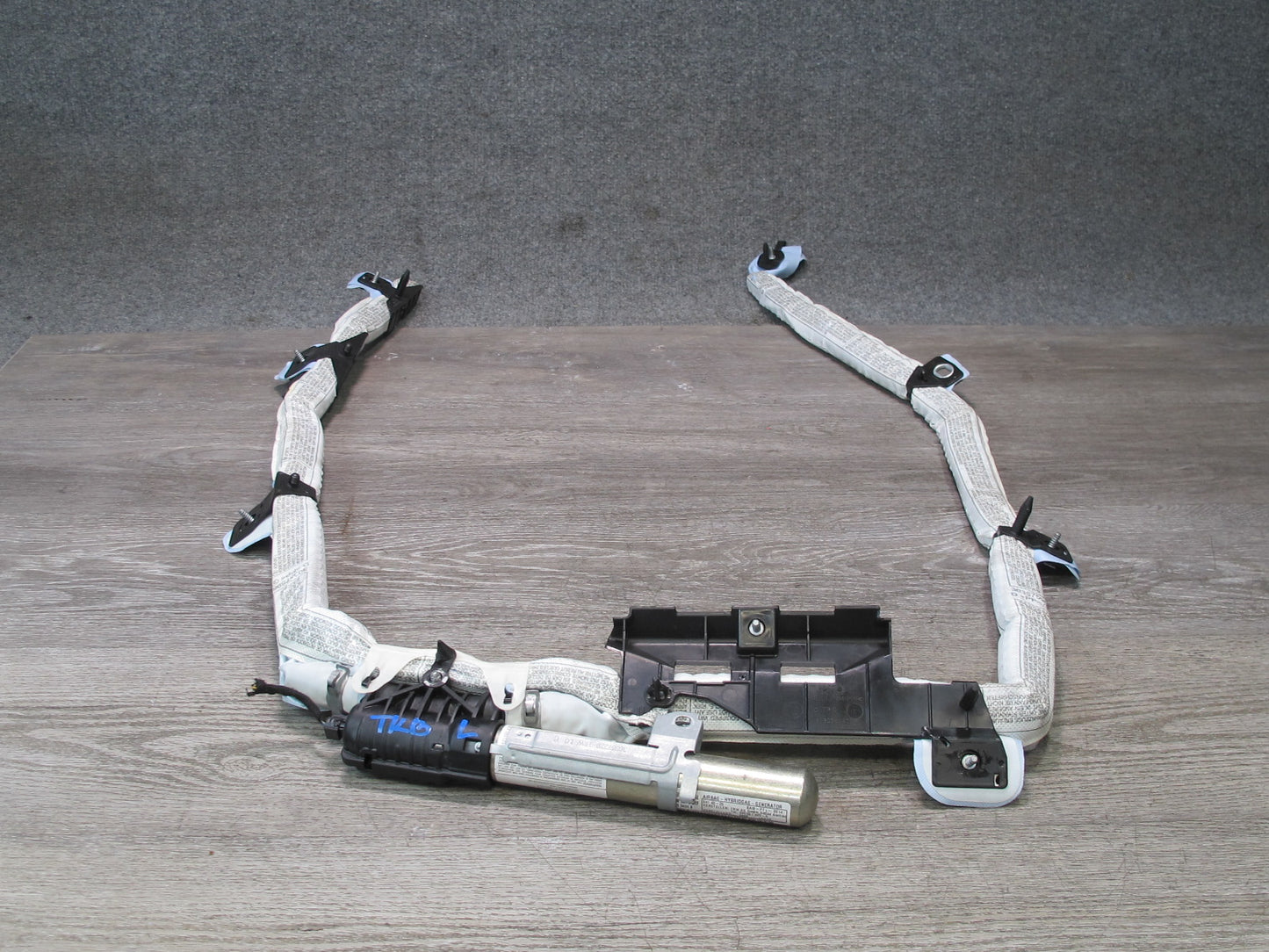 07-13 BMW E90 LEFT DRIVER SIDE ROOF SRS AIRBAG 6966645 OEM