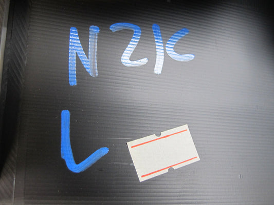 04-09 Nissan 350Z Z33 Convertible Rear Left Roll Bar Cover Trim Black OEM