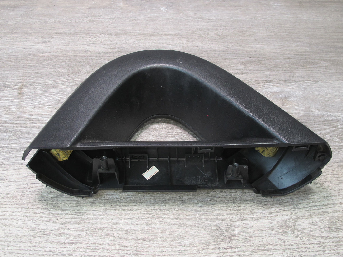 04-09 Nissan 350Z Z33 Convertible Rear Left Roll Bar Cover Trim Black OEM
