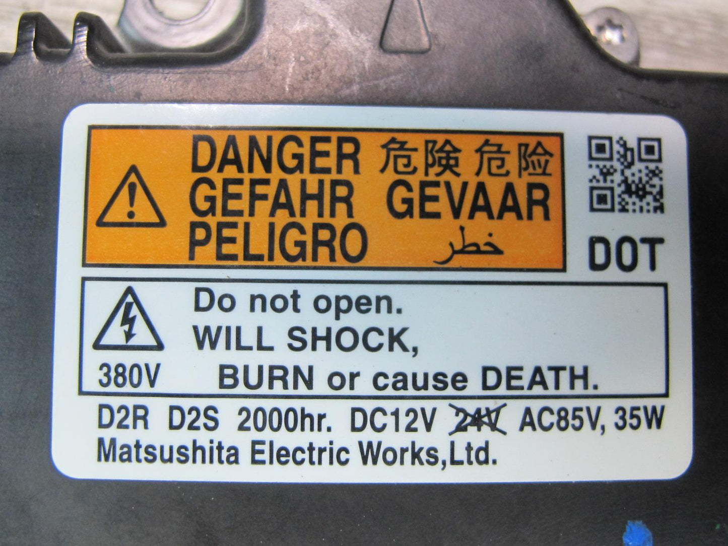 06-09 Nissan 350Z Z33 Xenon HID Headlight Ballast Module OEM