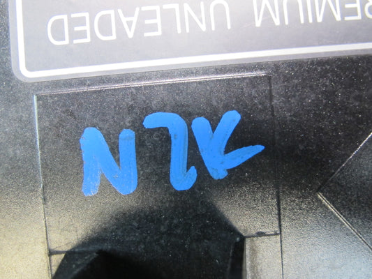 07-09 Nissan 350Z Z33 Convertible Fuel Tank Filler Door Lid Cover Black OEM