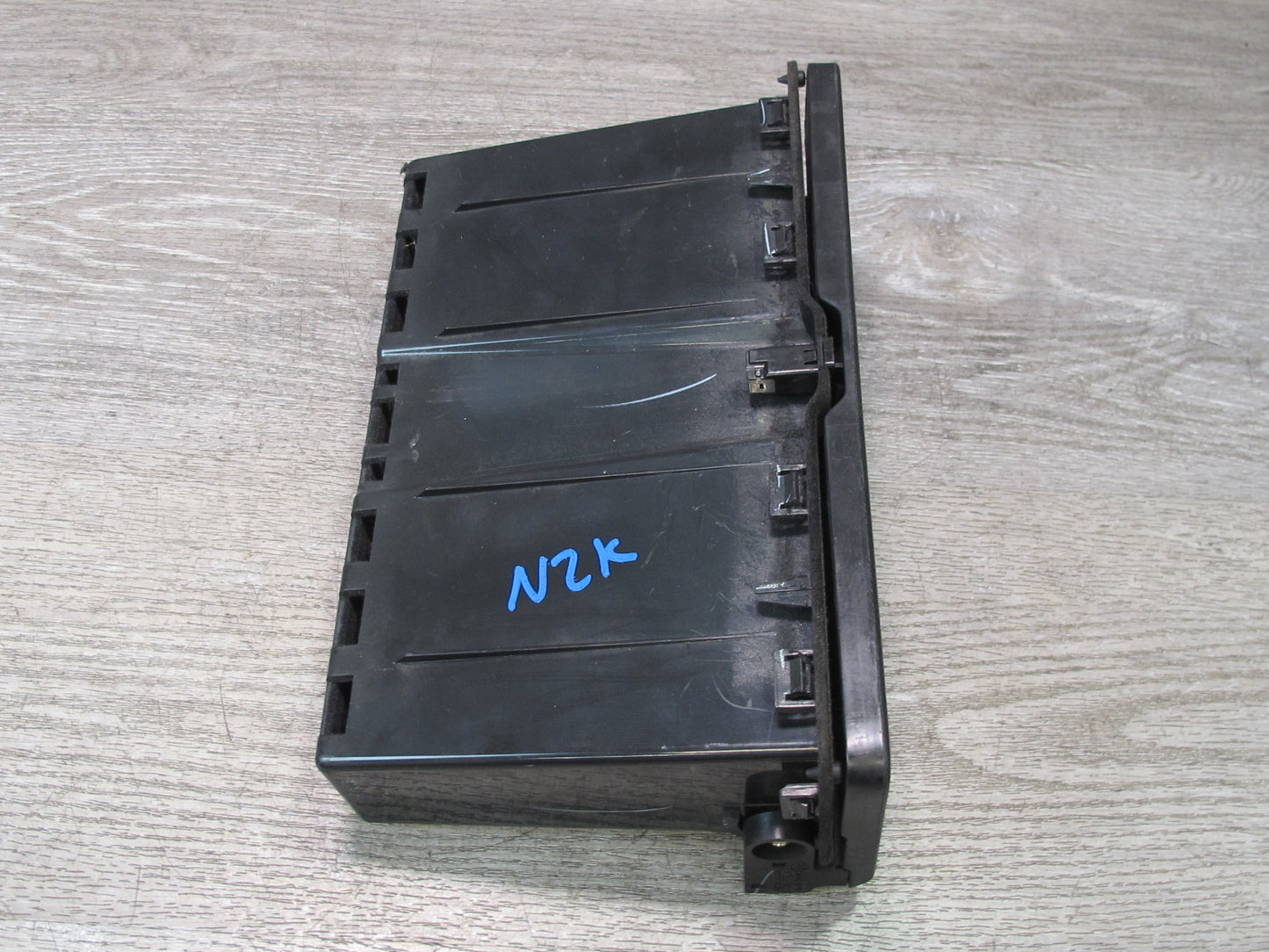 04-09 Nissan 350Z Z33 Convertible Rear Shelf Deck Storage Compartment Black OEM