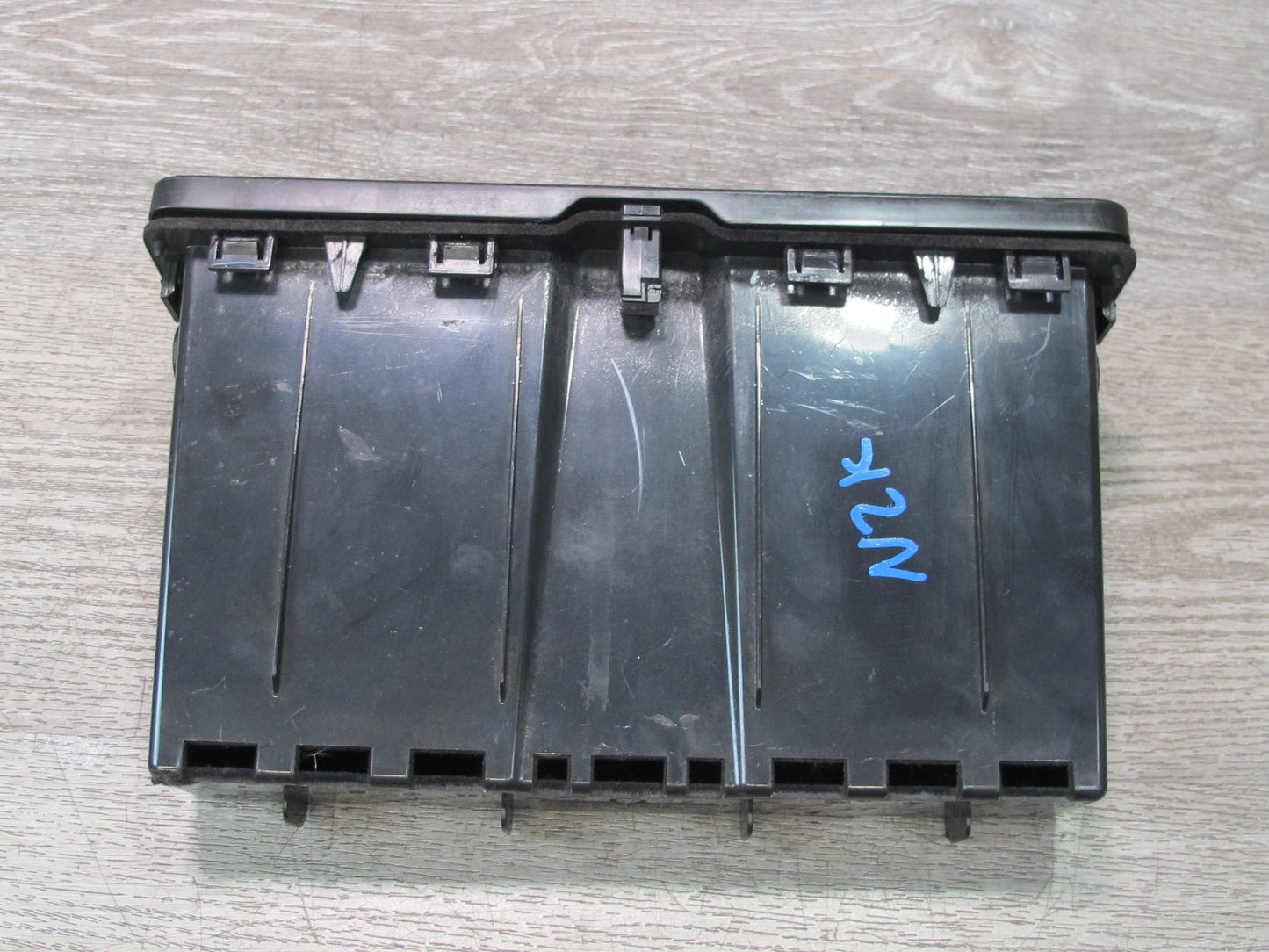 04-09 Nissan 350Z Z33 Convertible Rear Shelf Deck Storage Compartment Black OEM