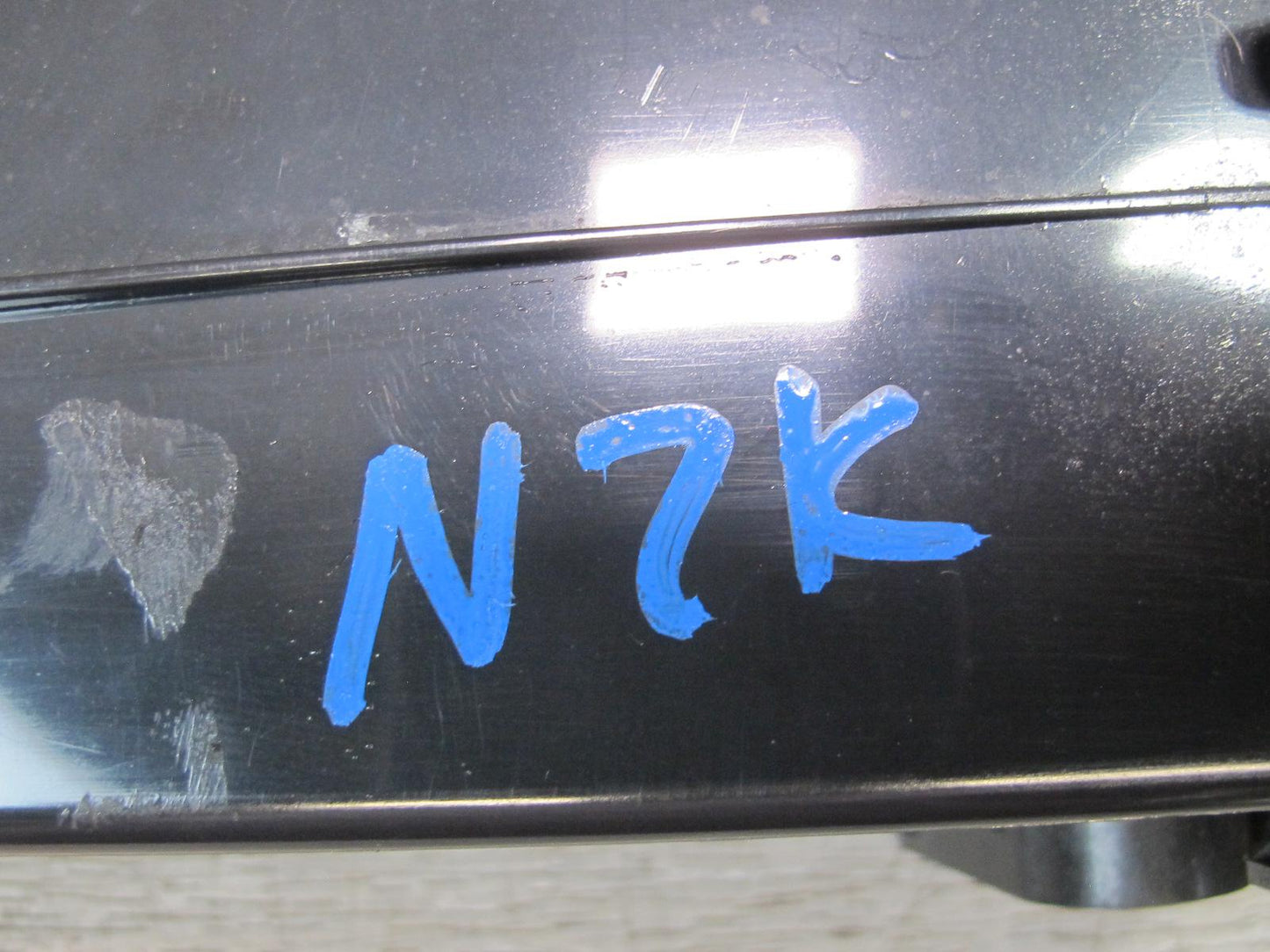 04-09 Nissan 350Z Z33 Convertible Rear Shelf Deck Storage Compartment Black OEM
