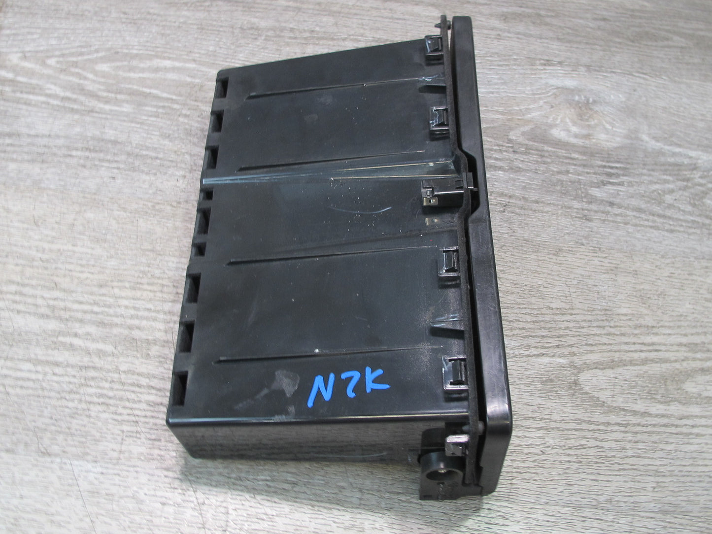 04-09 Nissan 350Z Z33 Convertible Rear Shelf Deck Storage Compartment Black OEM