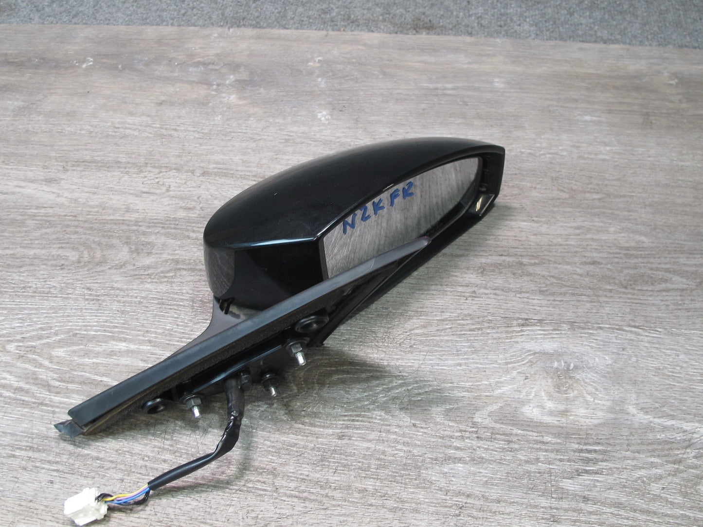 07-09 Nissan 350Z Convert Right Door Exterior Side View Heated Power Mirror OEM