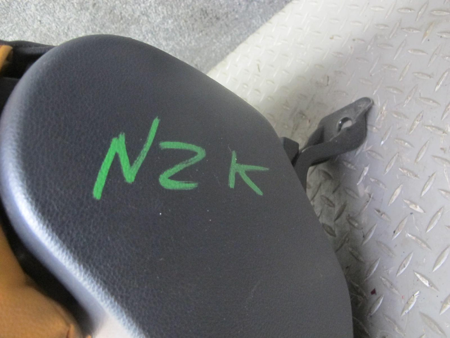 07-09 Nissan 350Z Z33 Convertible Left & Right Power Leather Seat Set Orange OEM