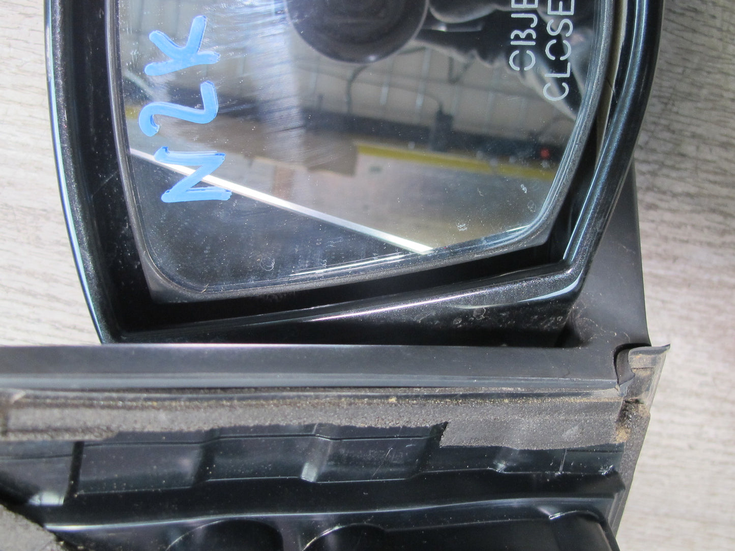 07-09 Nissan 350Z Convert Right Door Exterior Side View Heated Power Mirror OEM