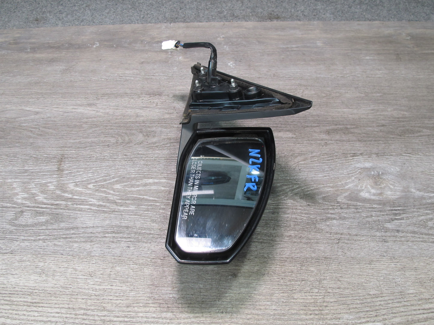 07-09 Nissan 350Z Convert Right Door Exterior Side View Heated Power Mirror OEM