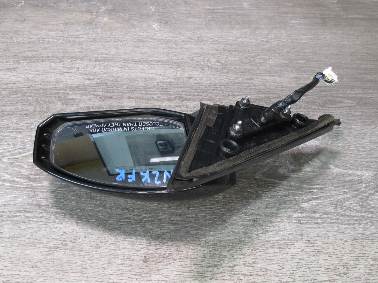 07-09 Nissan 350Z Convert Right Door Exterior Side View Heated Power Mirror OEM
