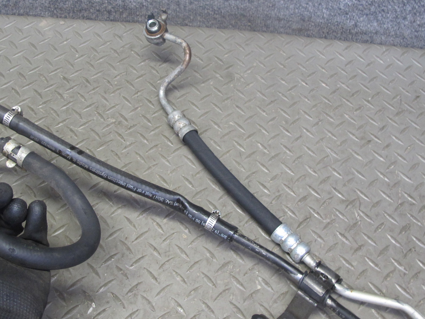 94-97 Lexus UZZ30L SC400 Power Steering Hose Pipe Line Set OEM
