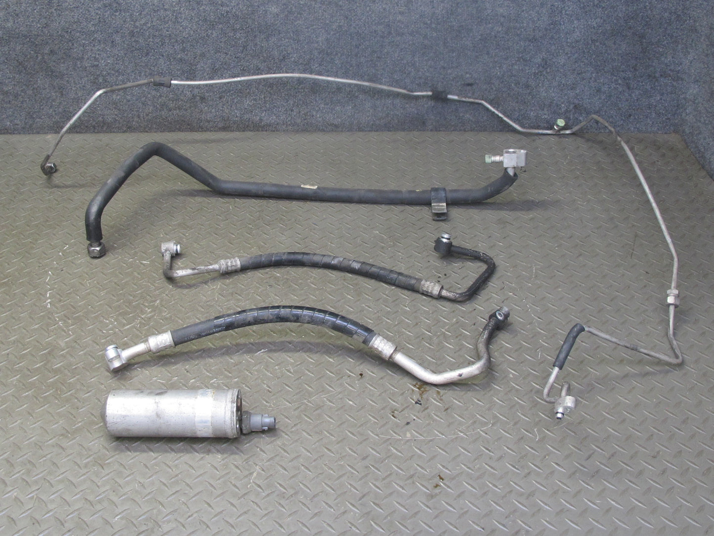 99-01 Isuzu Vehicross Set of 4 A/C Air Condition Hose Pipe Line w Dryer OEM