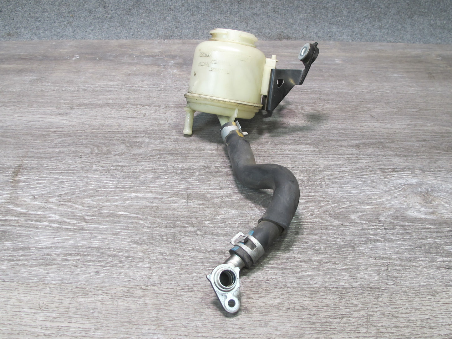 07-09 Nissan 350Z Z33 Convert Power Steering Fluid Reservoir Tank w Hose OEM
