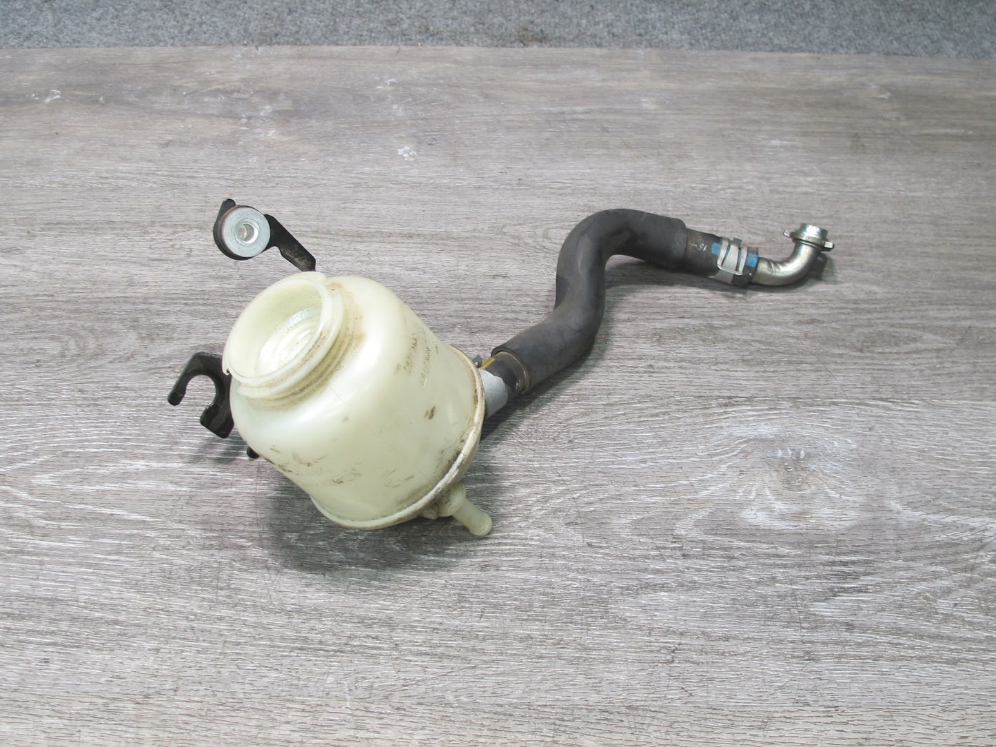 07-09 Nissan 350Z Z33 Convert Power Steering Fluid Reservoir Tank w Hose OEM