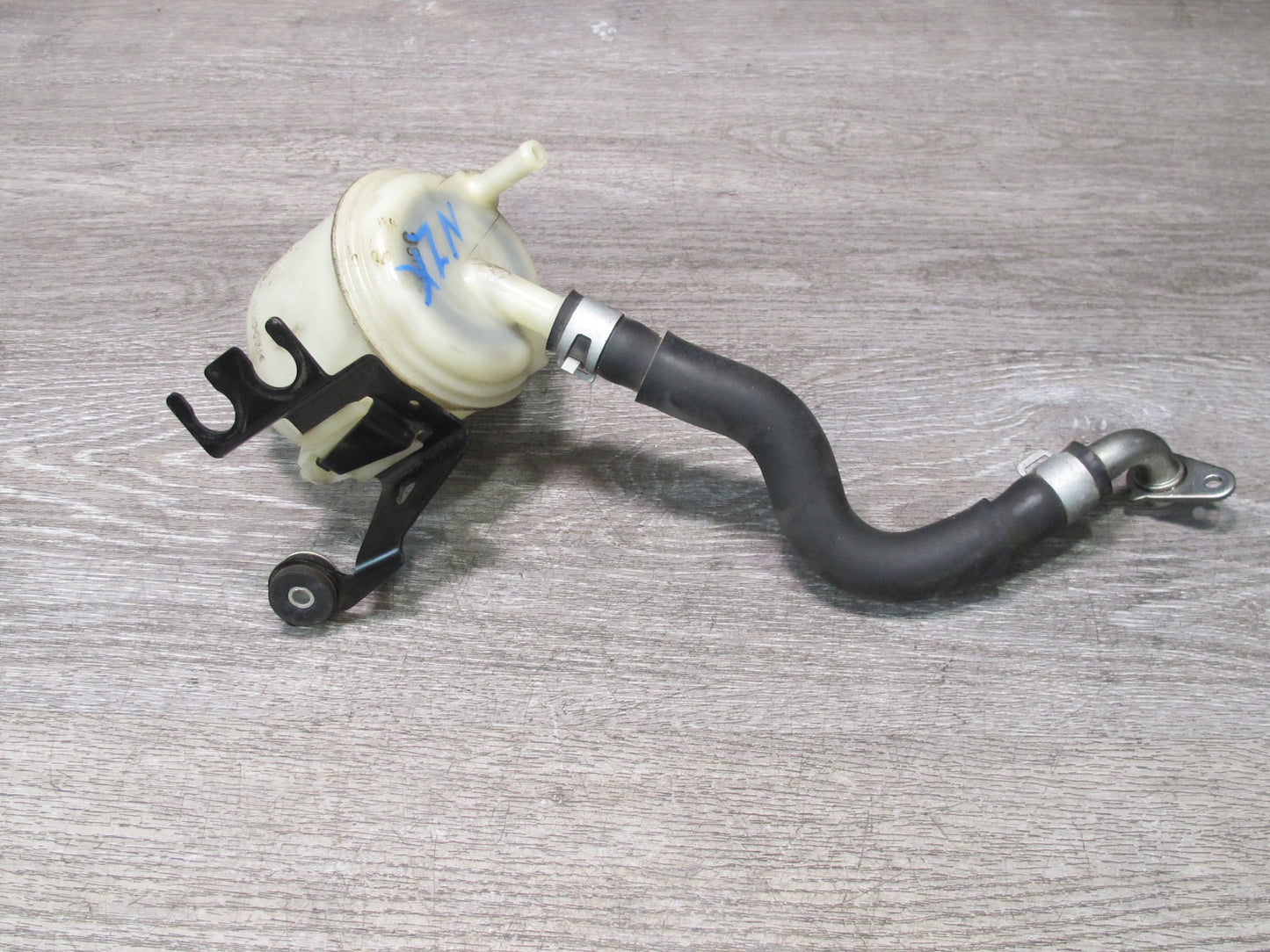 07-09 Nissan 350Z Z33 Convert Power Steering Fluid Reservoir Tank w Hose OEM