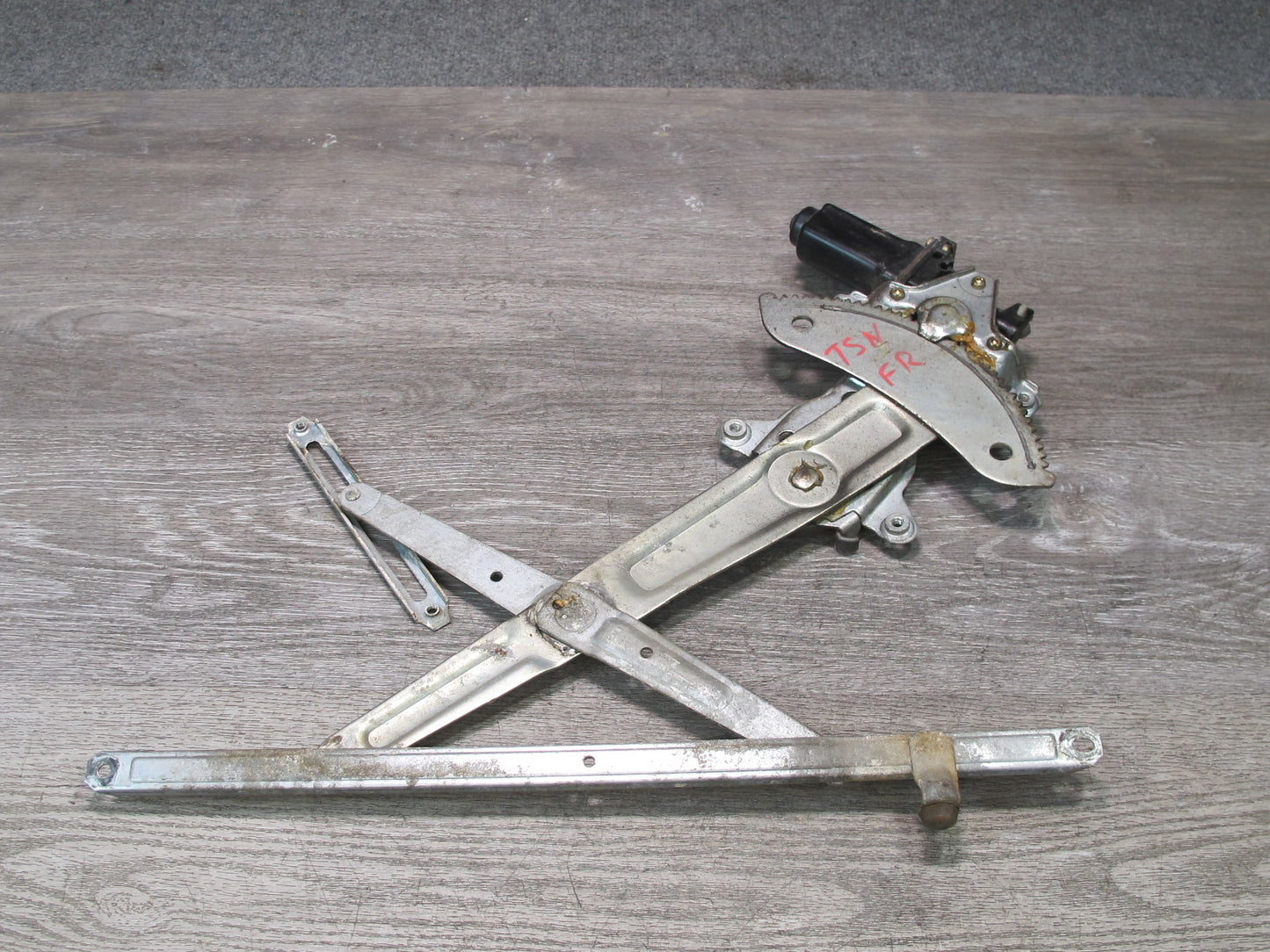 86-92 Toyota Supra MK3 MA70L Right Passenger Door Window Regulator w Motor OEM