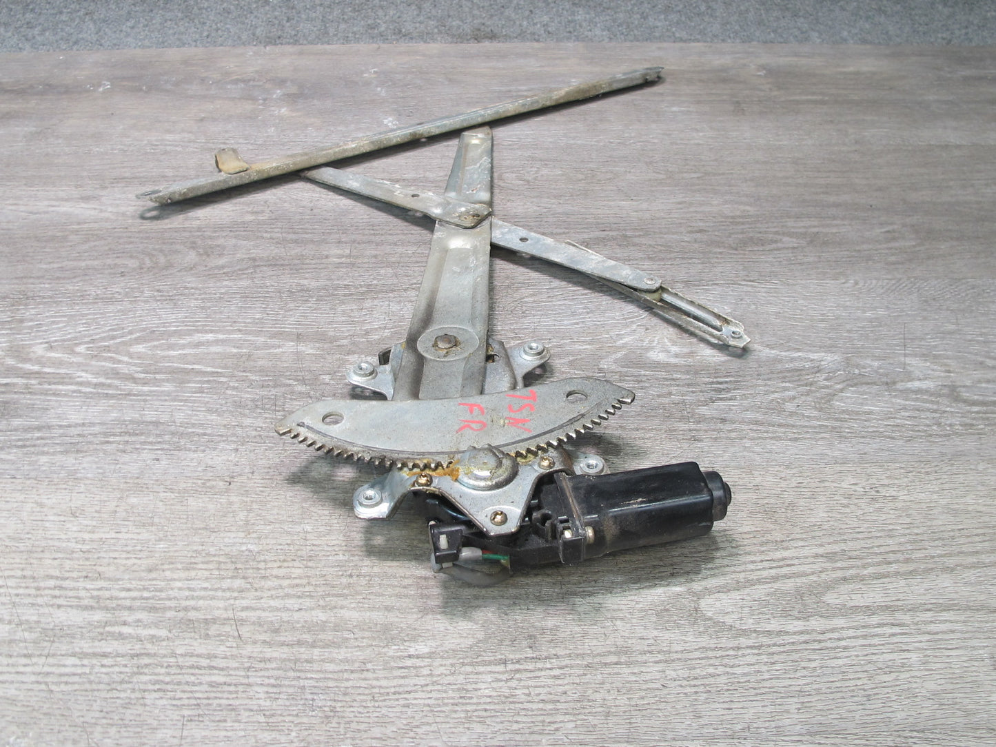 86-92 Toyota Supra MK3 MA70L Right Passenger Door Window Regulator w Motor OEM