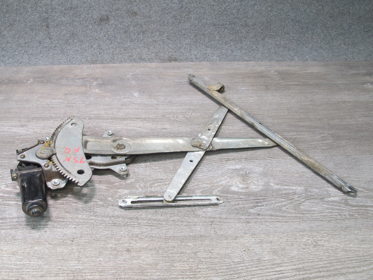 86-92 Toyota Supra MK3 MA70L Right Passenger Door Window Regulator w Motor OEM