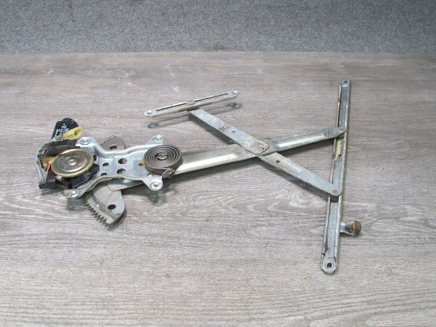 86-92 Toyota Supra MK3 MA70L Right Passenger Door Window Regulator w Motor OEM