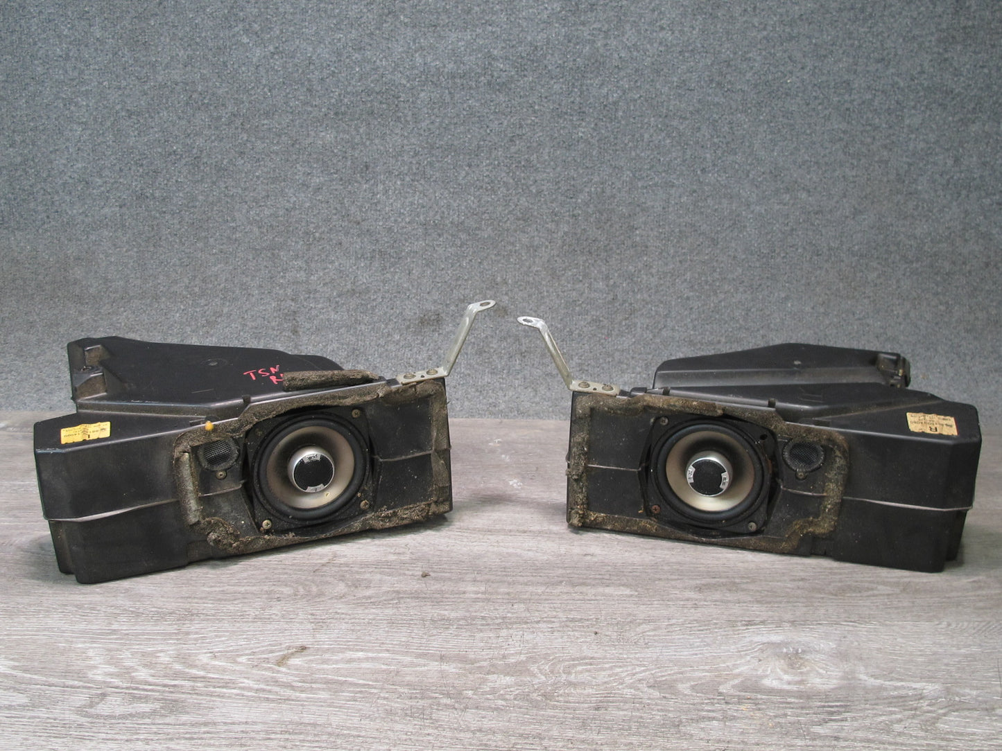 89-92 Toyota Supra MA70L Set of 2 Rear Left & Right Quarter Speaker POD