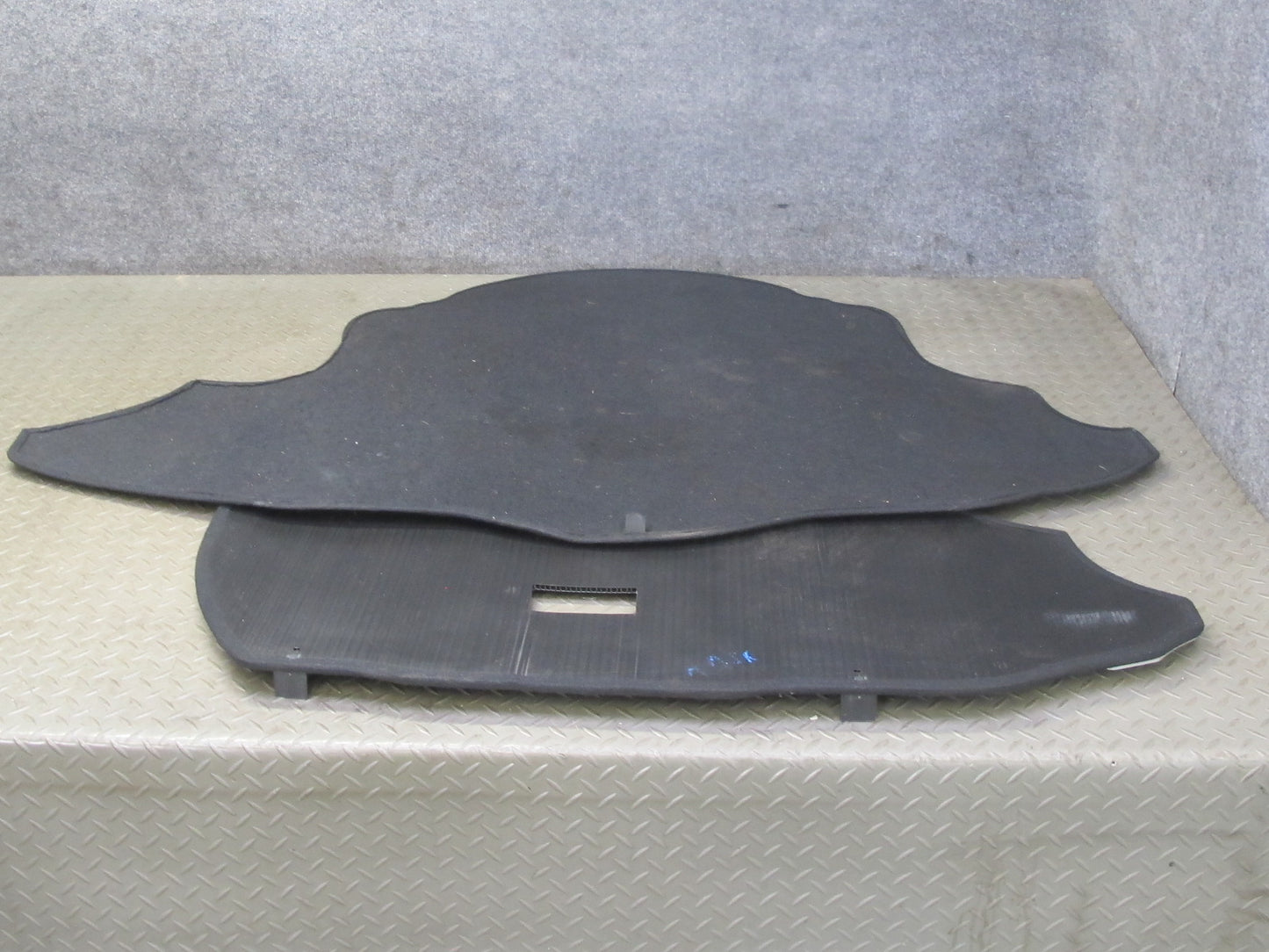 07-09 Nissan 350Z Convert Rear Trunk Floor MAT Carpet & Spare Tire Cover Set OEM