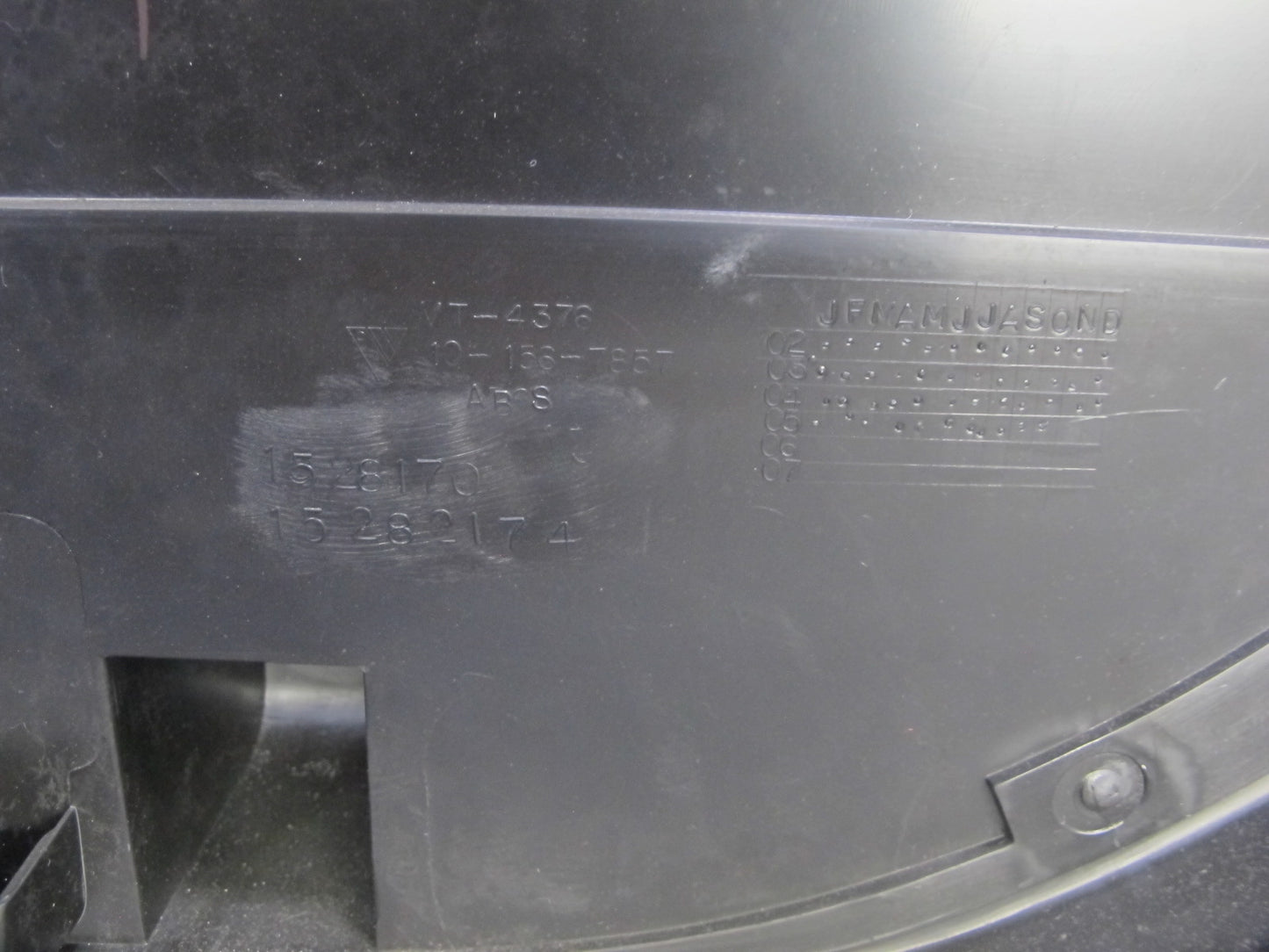 2005-2007 Hummer H2 Rear Left Door Interior Trim Cover Panel