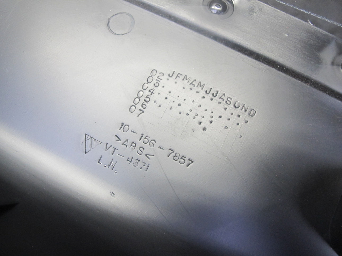 2005-2007 Hummer H2 Rear Left Door Interior Trim Cover Panel