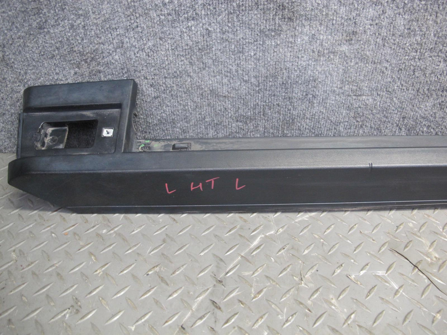03-09 Hummer H2 Front & Rear Left & Right Roof Rack Rail Cover Molding Set of 4