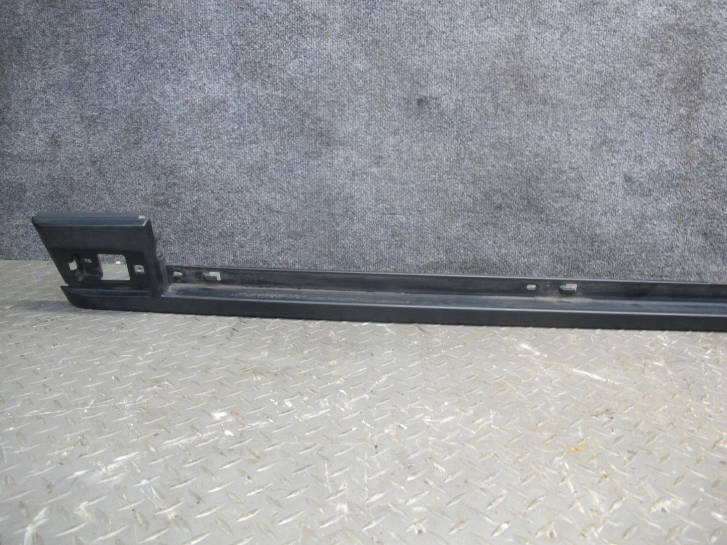 03-09 Hummer H2 Front & Rear Left & Right Roof Rack Rail Cover Molding Set of 4