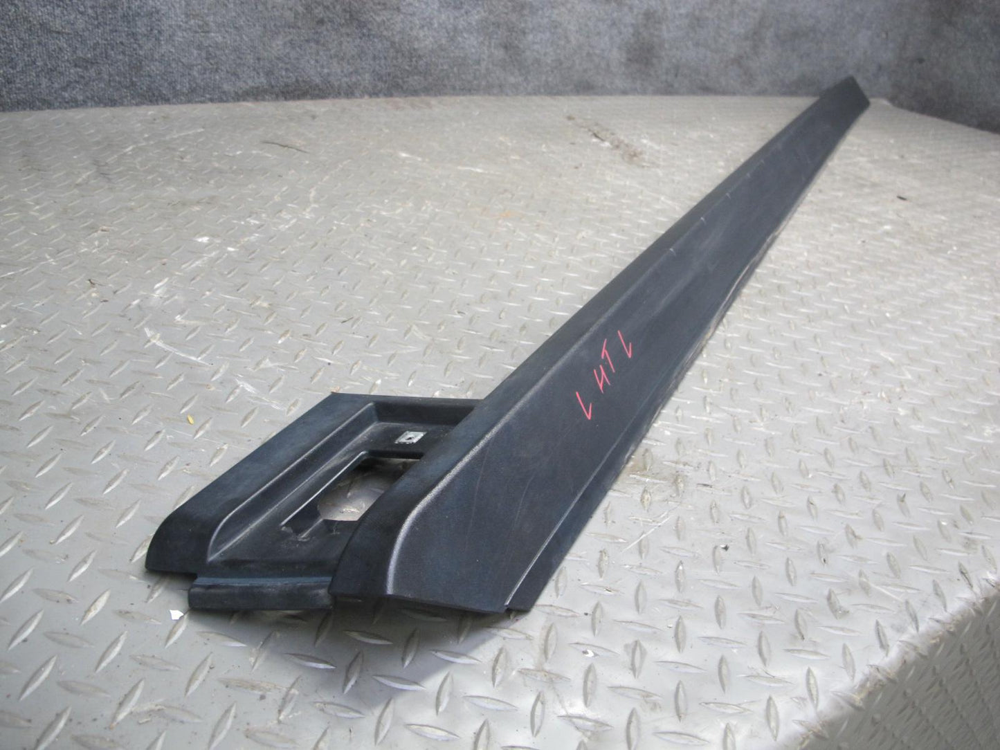 03-09 Hummer H2 Front & Rear Left & Right Roof Rack Rail Cover Molding Set of 4