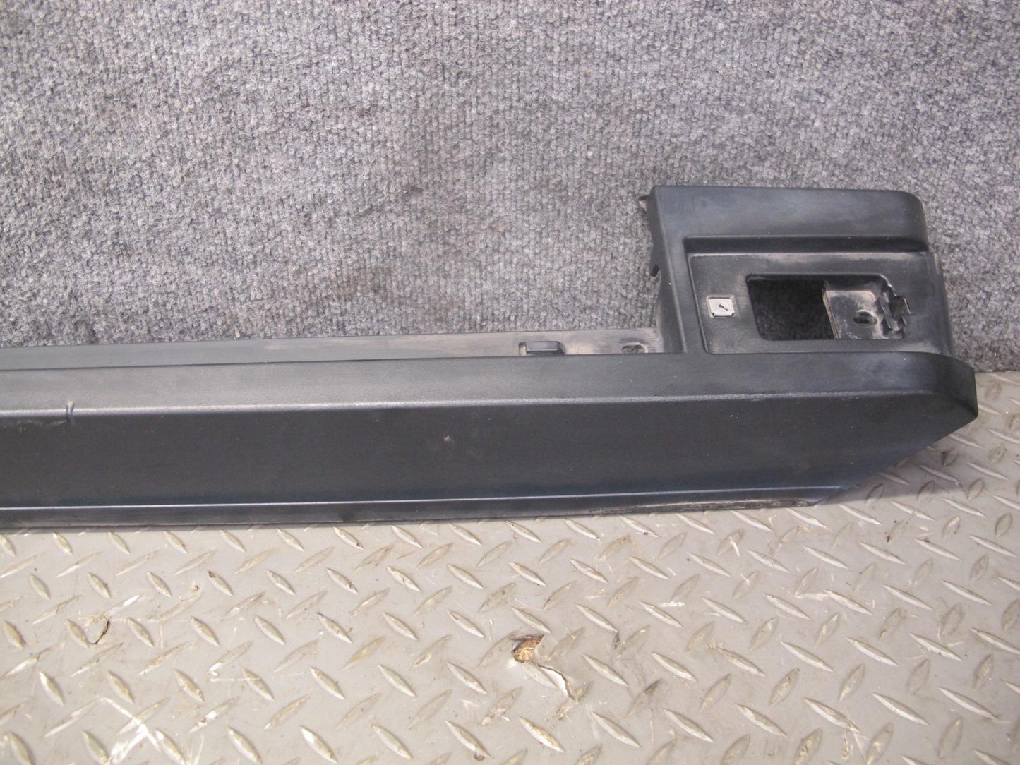 03-09 Hummer H2 Front & Rear Left & Right Roof Rack Rail Cover Molding Set of 4