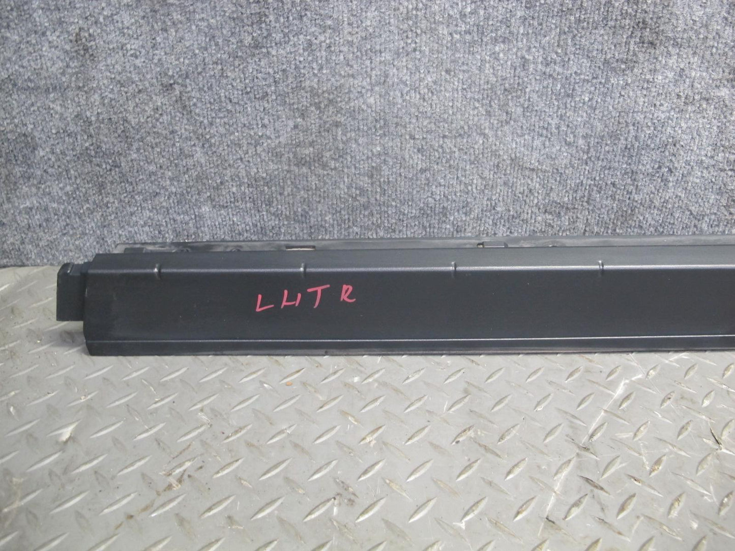 03-09 Hummer H2 Front & Rear Left & Right Roof Rack Rail Cover Molding Set of 4