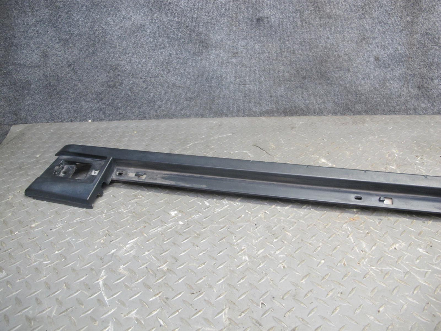 03-09 Hummer H2 Front & Rear Left & Right Roof Rack Rail Cover Molding Set of 4